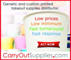 CarryOutSupplies.com expands product selection with products from national brands